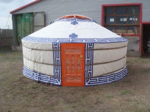3-Wall Traditional Mongolian Yurt (4.4m / 14ft)