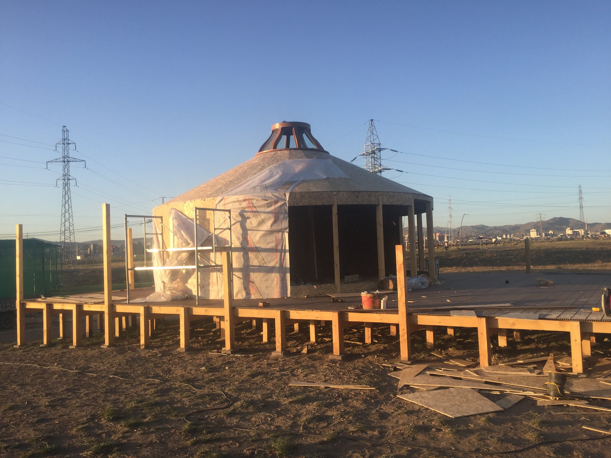 Get Custom Made Modern Yurts Authentic Made In Mongolia